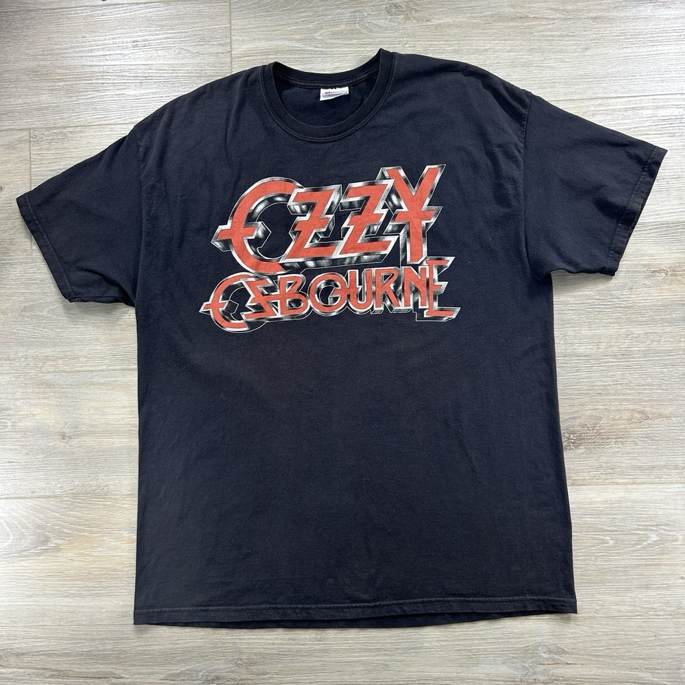 Vintage Ozzy Osbourne XL Blizzard of Ozz Double Sided Shirt